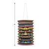 Beistle S54563AZ2 Tiki Paper Lanterns 6 Piece, Multicolored