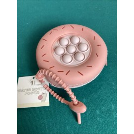 Lucky Star Pop It Water Bottle Pouch doughnut