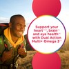 Centrum MultiGummies Multi+ Omega 3 Dual Action, Adult Multivitamin, Multivitamin/Multimineral/Omega