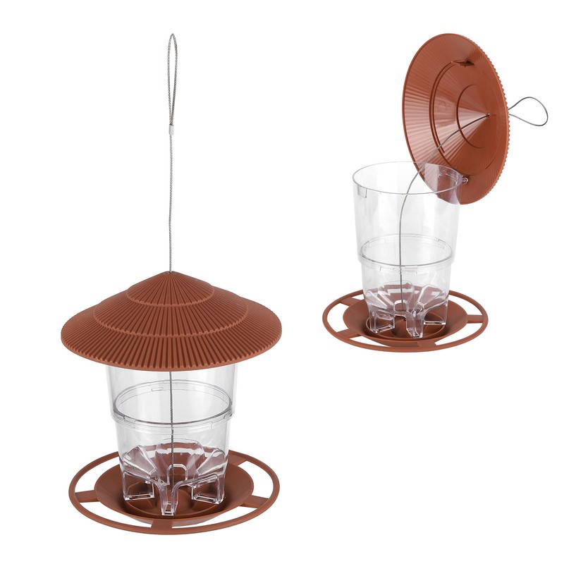 Wild Bird Feeder Hanging Bird House Foldable Bird Feeders with