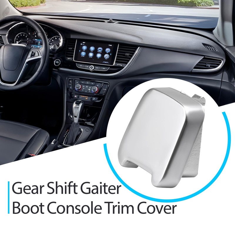 Gear Shift Gaiter Boot Console Trim Cover Compatible with Chevy