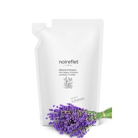 Noalfe Raw Aroma Collagen Shampoo, 9.8 fl oz (290 ml) Refill Pack, Night Lavender, 6-in-1, For Beautiful Hair Full of Hydration, Like Just Returned from the Salon