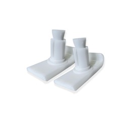 Walker Ski Glides (Pair) - Universal Fit, Heavy Duty Tennis Ball Slide Accessories for Seniors - Medical Walker Slider - Rubber Coaster Sock Covers - Durable Replacement Caps - Easy to Install (2)