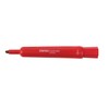 Staples Duramark™Permanent Markers, Chisel Tip, Red, Dozen