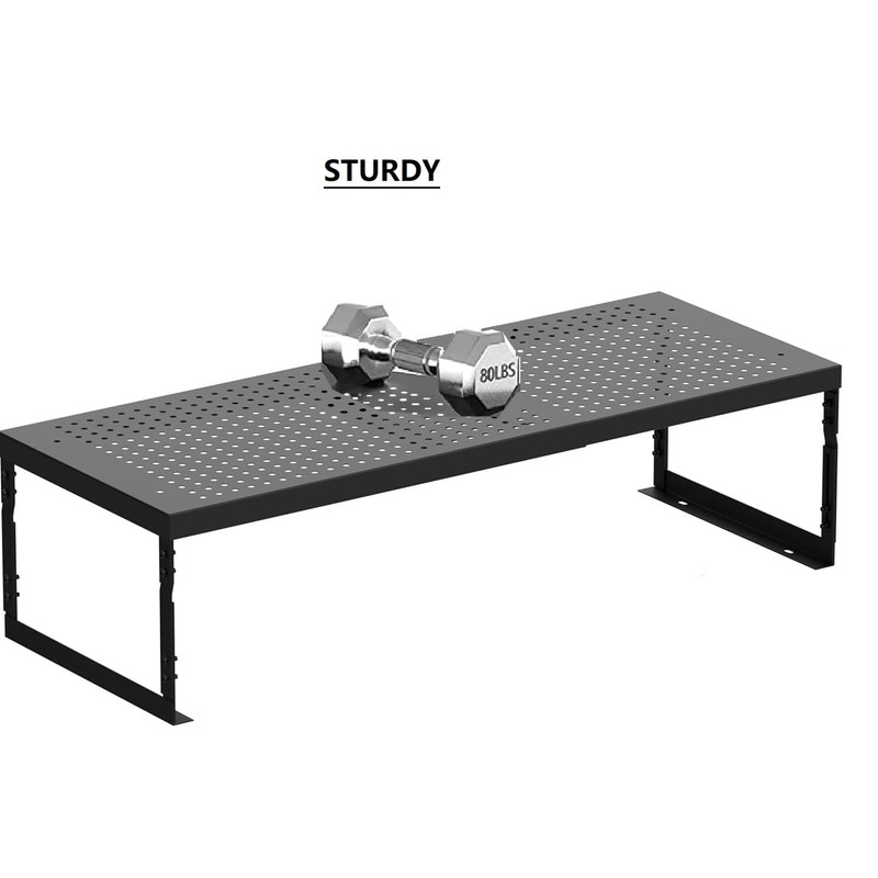Asiingkel Stackable Expandable Metal Shelf Organizer - Adjustable Wire Storage