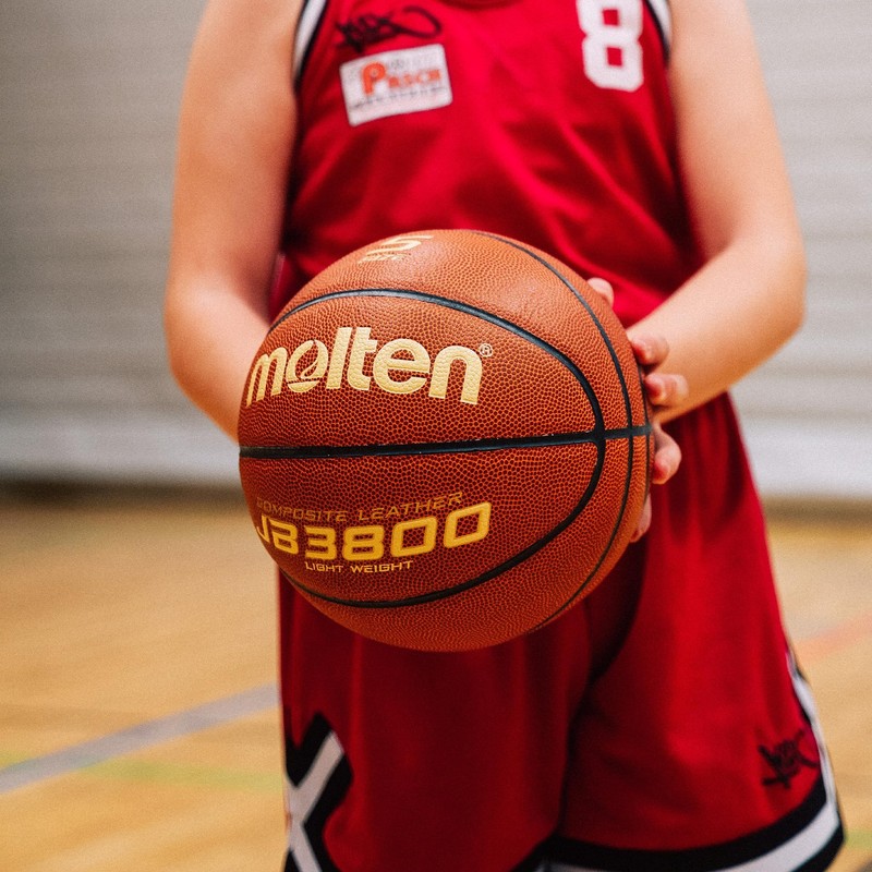 Molten BC3800 Basketball, Orange, 5