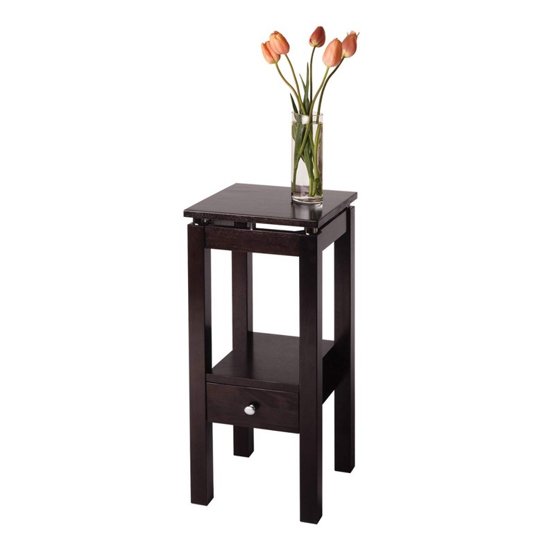 Winsome Wood Linea Accent Table, Espresso