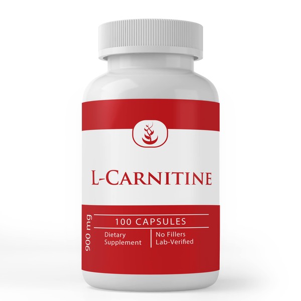 PURE ORIGINAL INGREDIENTS L-Carnitine, (100 Capsules) Always Pure, No Additives or Fillers, Lab Verified