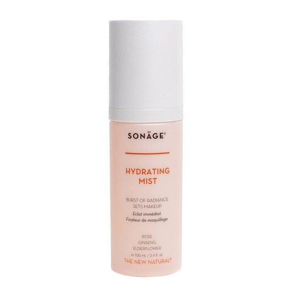 SONAGE Hydrating Mist | Face Mist Spray | Refresh and Energize Dull Complexion | Improves Skin's Absorption Capability | Brightens Face and Sets Makeup | Gentle for All Skin Types