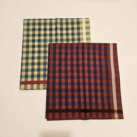 Daks 대구백화점 닥스남녀공용 1매 선염 손수건(DEN1103) Daegu Department Store Daks Unisex 1 Piece Yarn-Dyed Handkerchief (DEN1103)