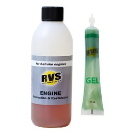 RVS Technology G6 Engine Treatment. for Gasoline Engines with an Oil Capacity up to 6 quarts. Restore and Protect Your Engine, Save Fuel, Increase Power. Safe for All Engines.