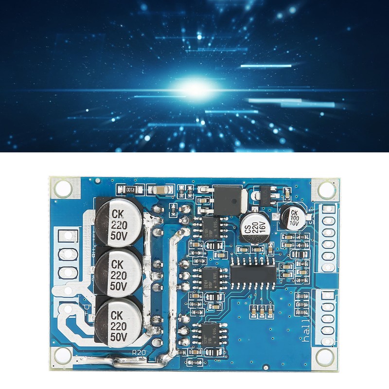 Brushless Motor Controller Balanced BLDC Driver Board with Hall DC12V‑36V