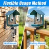 Metal Mount for Bird Buddy Smart Feeder, Wall and Railing
