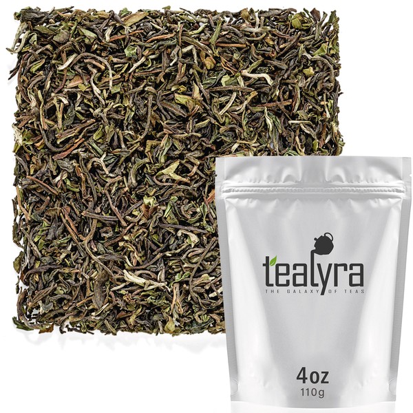 Tealyra - Darjeeling Margaret's Hope First Flush - Premium Loose Leaf Black Tea - The Best Indian Tea - Directly from Grower - Bold Caffeine - Naturally Processed - 110g (4-ounce)
