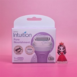 Chic Intuition Razor Blades 3 Pieces Lemonberry Natural Coconut Mix &&& Nourishment / 쉬크 인튜이션 면도날 3입 레몬베리 내추럴 코코넛 혼합 &&& 너리쉬먼트