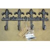 LuLu Decor, Cast Iron Fleur De Lis Key Hook (Key