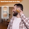 Beard Brush and Comb for Men | Mustache Beard Grooming