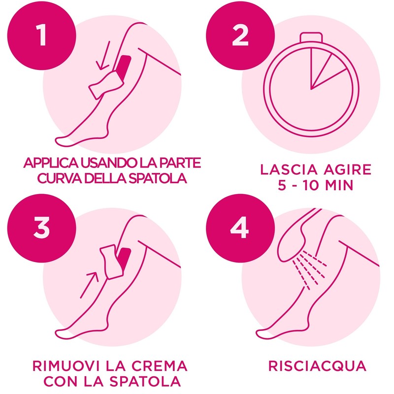 Veet Crema Depilatoria per Gambe, Braccia, Ascelle e Zona Bikini,