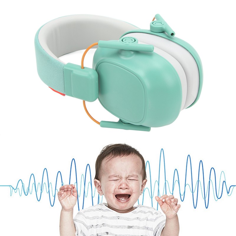 Noise Reduction Safety Ear Muffs 25dB Hearing Protection Earmuffs Sound