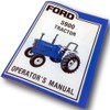 Operators Owners Manual for Ford 5900 Tractor Maintenance Operation New