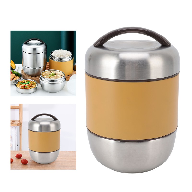 1.5L Thermal Lunch Box 304 Stainless Steel Leakage Proof Multi