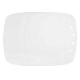 HARFINGTON 100pcs Air Fryer Liners 7 Inch Square Bamboo Steamer Liners with Holes Non-Stick Perforated Parchment Paper Sheets Disposable Steamer Paper for Air Fryers Steaming Basket, White