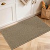 COSY HOMEER Kitchen Rugs Non-Slip Washable Kitchen Floor Mats 17"x30"