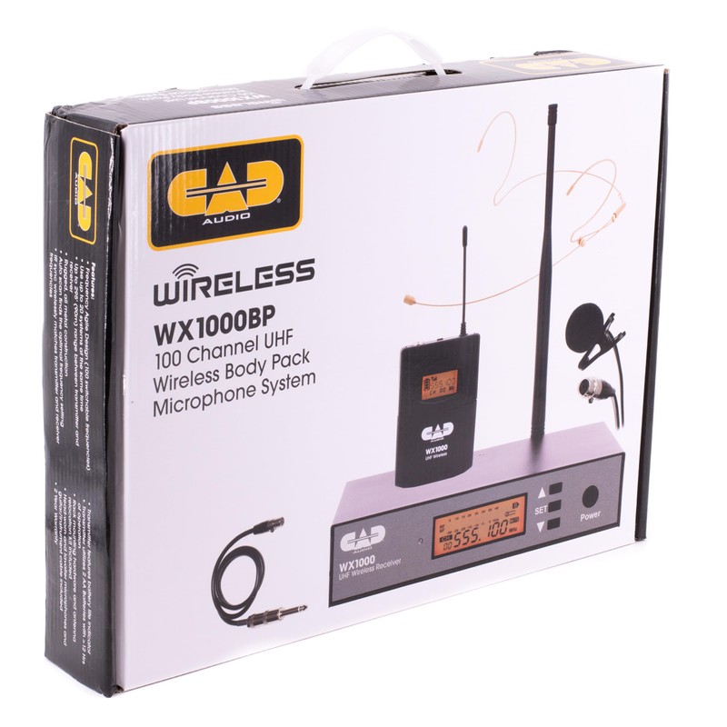 CAD Audio Body pack transmitter for WX1000 wireless system