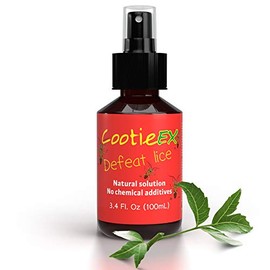 CootieEx Head Lice Treatments with Lavender Oil for Hair - Natural Nit Treatment - Prevent Head Lice Infestations: Anti Nits Head Lice Treatment - Alternative to Nit Shampoo & Head Lice Shampoo, 100ml