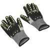 1 Pair Cut Resistant TPR Protective Impact Gloves Men Women