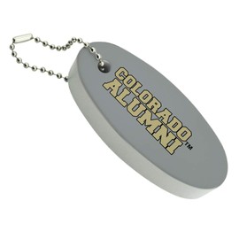 GRAPHICS & MORE University of Colorado Buffaloes Alumn Floating Keychain Oval Foam Fishing Boat Buoy Key Float