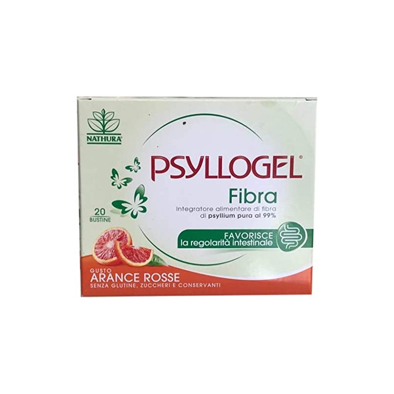 3X PSYLLOGEL FIBRA - Integratore di Psyllium Pura - 60