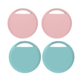 Android Tracking Tag - 4 Pack | Compatible with Google Find My Device | Bluetooth Tracker for Keys, Backpack, Luggage | No Subscription Fee