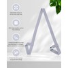Slim Panda Yoga Mat Straps for Carrying,Adjustable Yoga Mat Carrier,Multiple