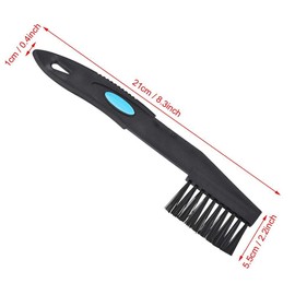 VGEBY 2 Pieces Bicycle Cleaning Brushes, Bicycle Wash Brush, Bicycle Crank Sprocket Cleaning Tool Kit, Cycling Accessories, Bicycles and Spare Parts