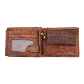 Men´s Wallet, Portemonnaie, Purse, "Vereva", real leather, Vintage-look (12,5/10/2) Mod. 5013 by Fashion-Formel