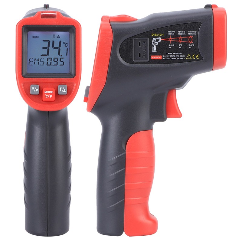 WT323D 50℃850℃ Handheld NonContact Digital Infrared IR Thermometer Temperature Tester