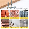 M6 Tree Shaped Steel Hollow Wall Anchor with Screws,Loose Hinge