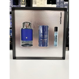 Mont Blanc Explorer Ultra Blue 3 Piece Gift Set Eau de Parfum for Men