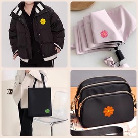 Juego de 50 mini parches para planchar con flores de margarita, bonitos parches para planchar, parches para bordar para ropa, bolsa de recortes, sombreros, suministros de decoración de manualidades