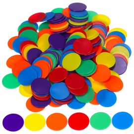 SAFIGLE Poker Chips 180pcs Counting Chips Game Chips Bingo Chips for Bingo Games Toy Bingo Chips