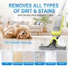 Margolongte 12-Pcs Disposable Replacement Pads Compatible with Shark VACMOP VM250
