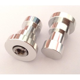 New 2x Camera Tripod Light Frame Conversion Head Adapter 32mm Length 1/4 Inch Flash Switch Seat Hot Shoe Bottom Connect Screws Lamp Frame Interface Turn Photograp Parts Accessories