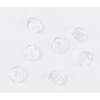 Silicone Spectacle/Eye Glass Nose Pads| Round| 9mm| Screw Fit |50