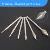 Luo ke 11 Pcs Olive Shape Diamond Burr - 3/32