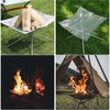 Portable Outdoor Fire Pit 16.5 Inch - New Upgraded Camping