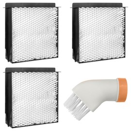 GLSJA 3Pcs Humidifier Filter 1040 Super Wick with Cleaning Brush, Ultra-Compatible for Bedroom/Office, Effective Humidity Control, Durable Design for Families