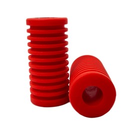 2PCS Motorcycle Gear Shift Lever Cover Universal Non Slip Rubber Shifter Lever Pedal for Yamaha Suzuki Kawasaki (Red)