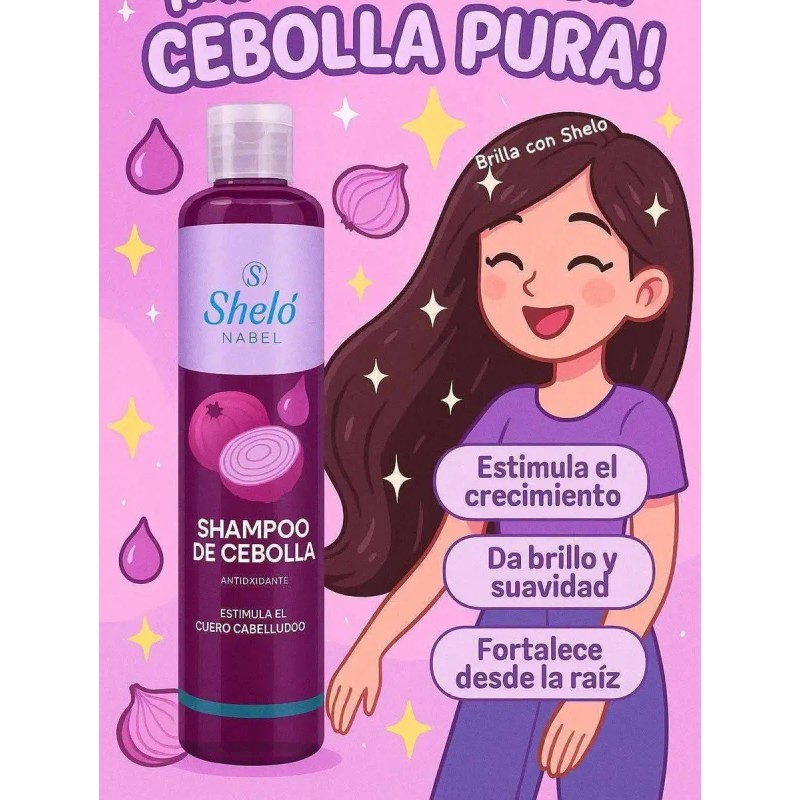 Shampoo Cebolla Sheló Nabel