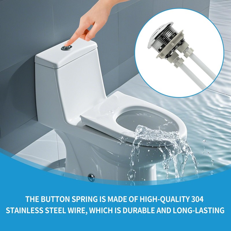 High Quality Toilet Flush Knob for Dual Flush Toilets, Universal